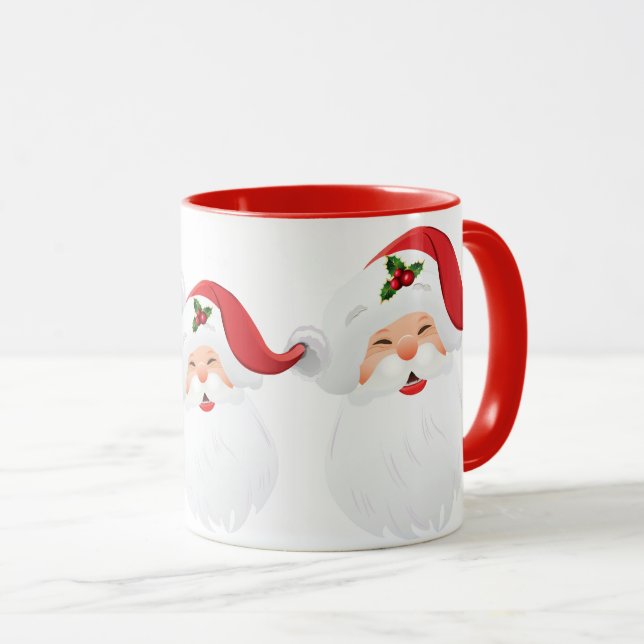 Helgdag Kaffe Mugg-Santa Mugg (Framsida höger)