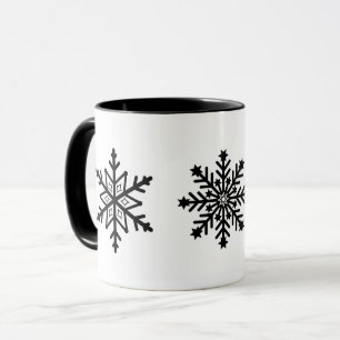 Helgdag Kaffe Mugg Snöflingor