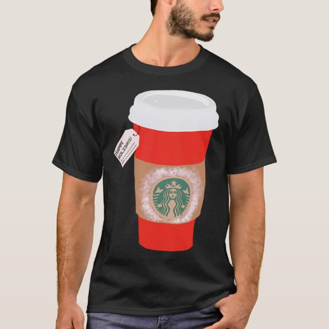 Helgdag kaffe t shirt (Framsida)