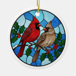 Helgdag Kardinals Julgran Ornament
