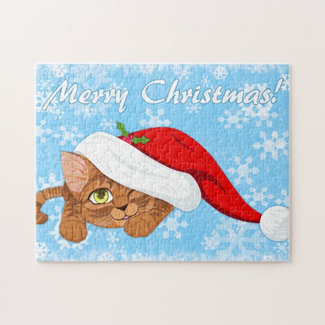 Helgdag Kitten Pussel (Horisontell)