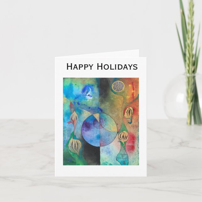 Helgdag-kort Anteckningskort (Framsida)