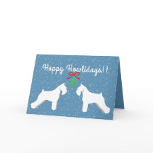 Helgdag-kort för Anpassade Schnauzer