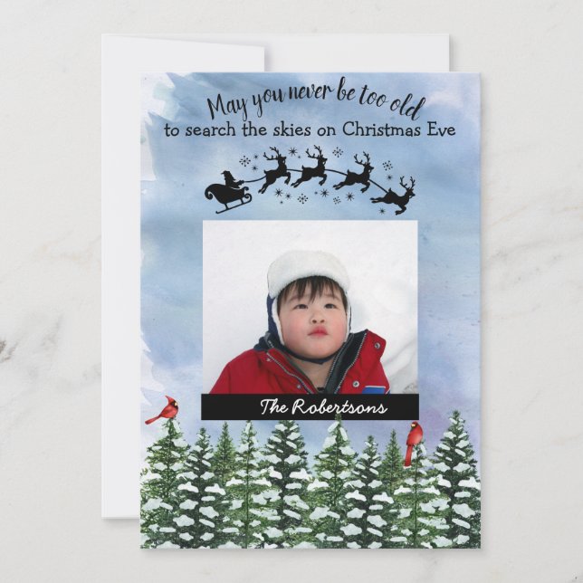 Helgdag-kort för  av julfärg i Kväll Julkort (Framsida)