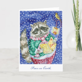 helgdag-kort för "Caroling" Kort