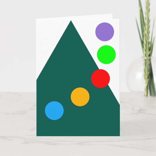 Helgdag-kort för contemporary helgkort (Framsida)