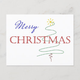 Helgdag-kort för enkel God jul Helg Vykort