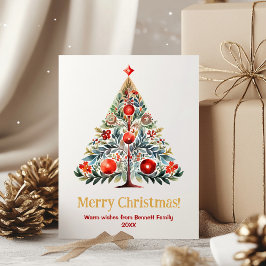 helgdag-kort för familjen god jul inbjudningar