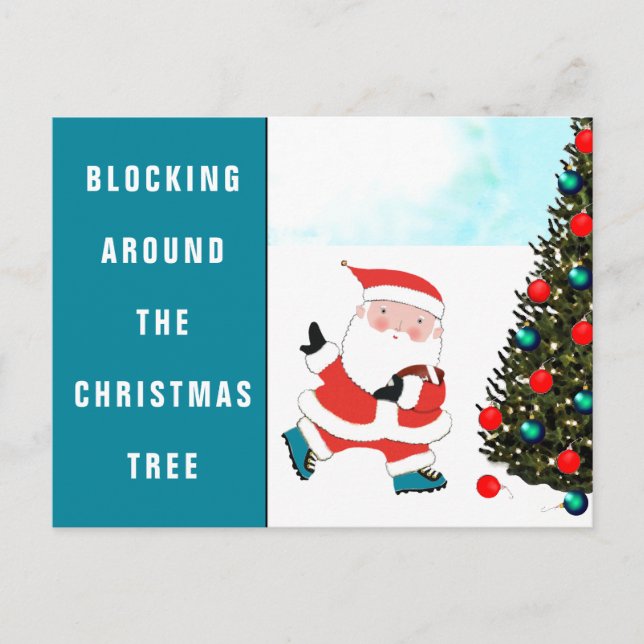 Helgdag-kort för fotboll helg vykort (Framsida)