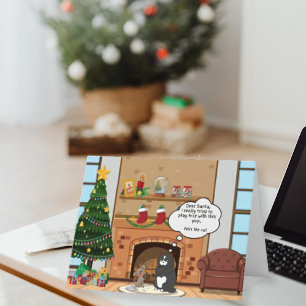 Helgdag-kort för Humorn julklapp Helgkort