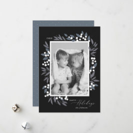 Helgdag-kort för julgranar julkort