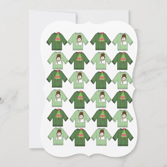 Helgdag-kort för julhälsning i Lycklig Kort (Framsida)