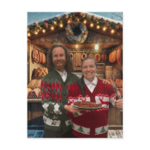 Helgdag-kort för Julmarknaden Reindeer