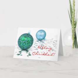 Helgdag-kort för julnollaig helgkort