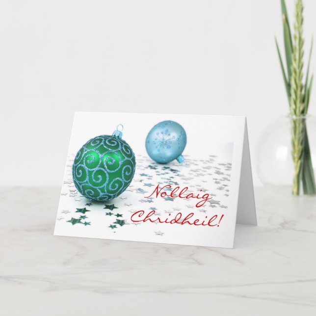 Helgdag-kort för julnollaig helgkort (Framsida)