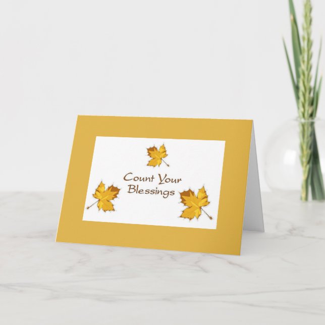 Helgdag-kort för thanksgiving helgkort (Framsida)