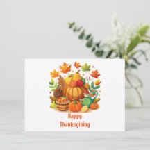 Helgdag-kort för thanksgiving