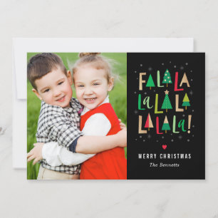 Helgdag-kort för Träd EDITABLE FÄRG Julkort