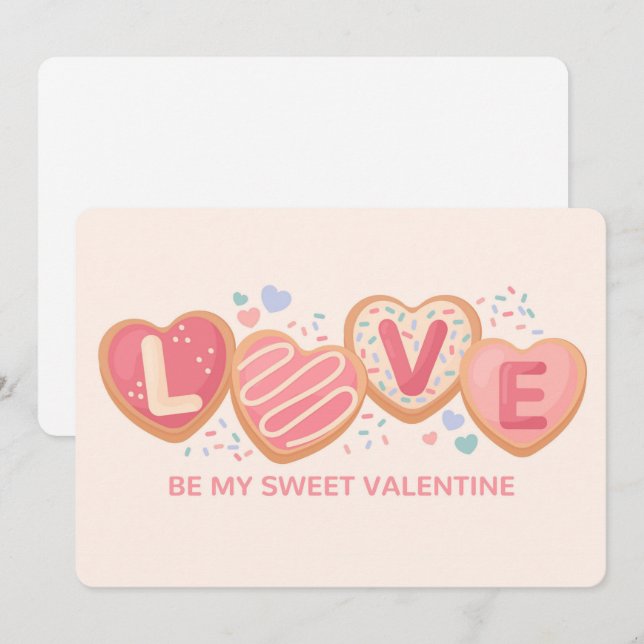 Helgdag-kort för valentineser julkort (Fram/baksida)