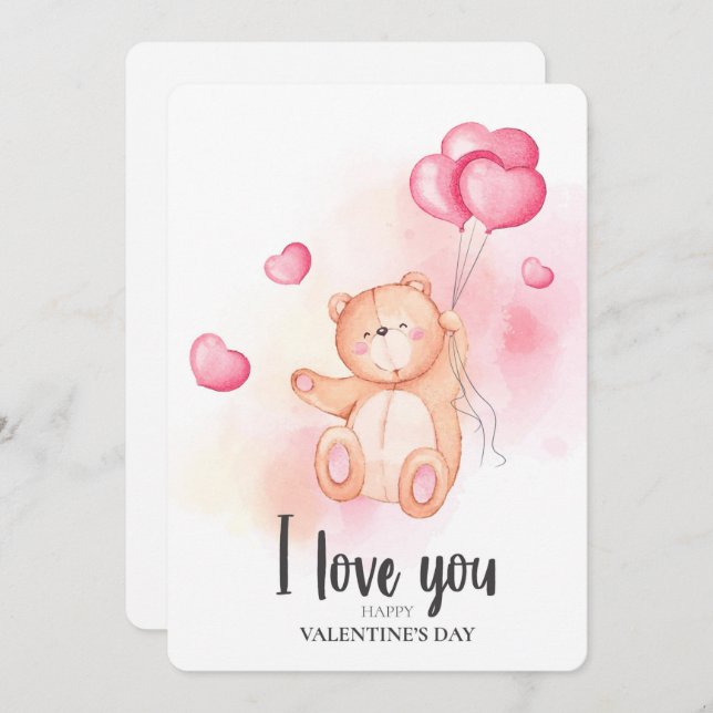 Helgdag-kort för valentineser julkort (Fram/baksida)