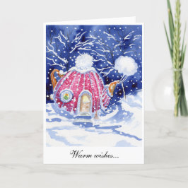 helgdag-kort för "Varm Önskemål" Kort