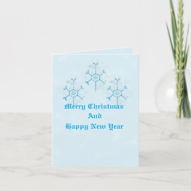 Helgdag-kort: God jul & Gott nytt år Helgkort (Framsida)