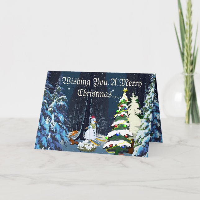 Helgdag-kort Meddelande (Framsida)