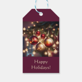 Helgdag-kort Presentetikett