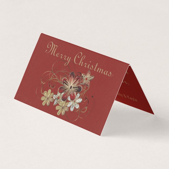 Helgdag Laurel Kort (Framsida)