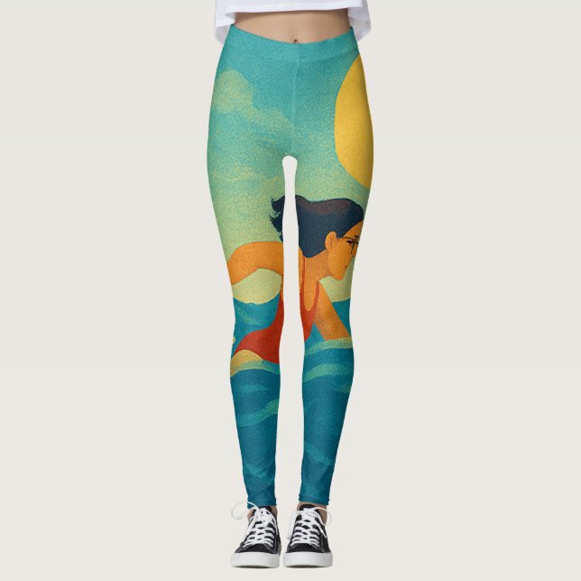 Helgdag Leggings (Framsida)