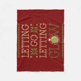 Helgdag Leta efter glöd Fleecefilt