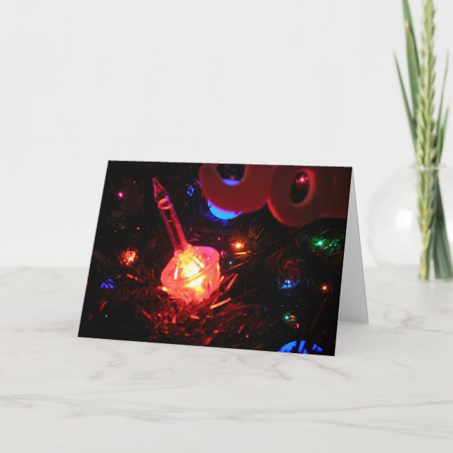 Helgdag Ljus Helgkort (Framsida)