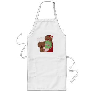 Helgdag Long Apron Långt Förkläde