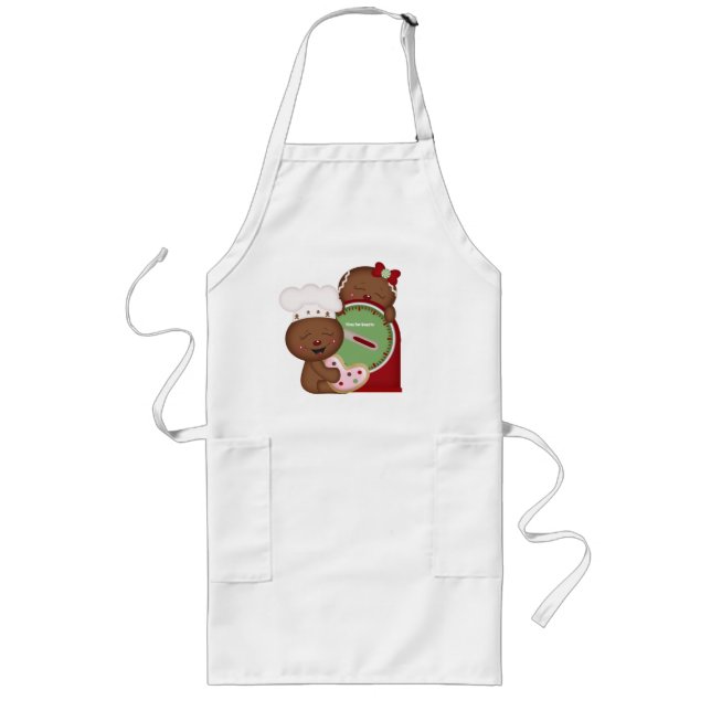 Helgdag Long Apron Långt Förkläde (Framsidan)