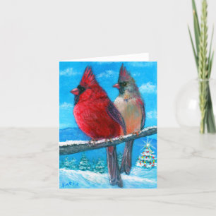 helgdag LoveBirds-kort Kort