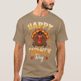 Helgdag lycklig Turkiet Dagen den ädla Thanksgivin T Shirt