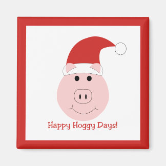 Helgdag-magnet lycklig Hoggy Days Magnet