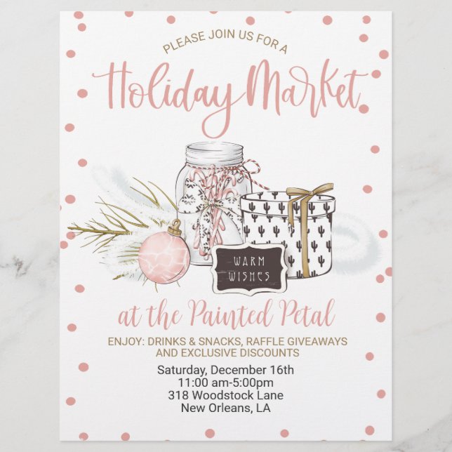 Helgdag Market Flyer (Framsidan)