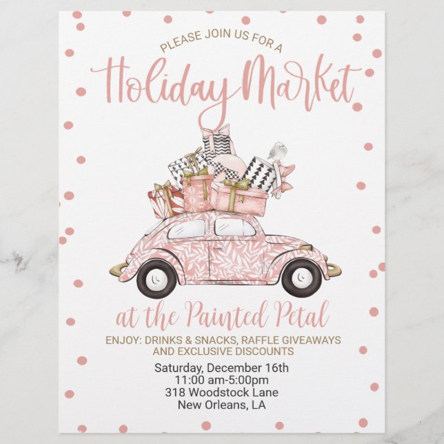 Helgdag Market Flyer (Framsidan)