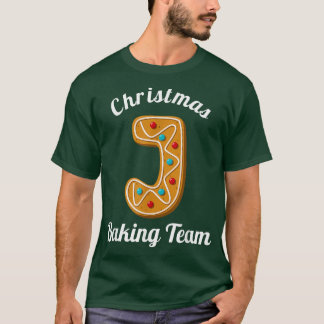 Helgdag Matching Fa, Brev J, julklappar T Shirt