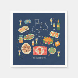 Helgdag Meal Tidings of Comfort & Joy Helgdag Pappersservett