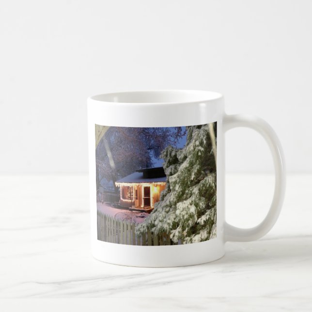 Helgdag med hög Sierra Kaffemugg (Höger)