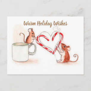 Helgdag Mice Helg Vykort