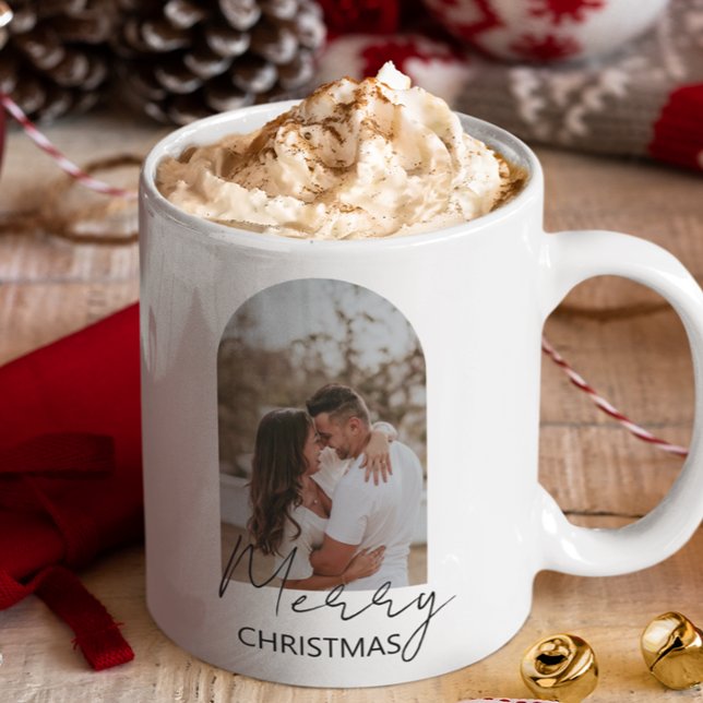 Helgdag - minimalistisk foto Modern enkel Kaffemugg (Skapare uppladdad)