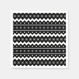 Helgdag Mittens Warm Önskemål jul Napkins Pappersservett