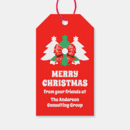 Helgdag Modern Editable Business Logotyp - jul Presentetikett