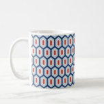 Helgdag Modern Geometric Mönster Coffee Mugg<br><div class="desc">Du hittar ytterligare samordningsposter i vår "Hanukkah Gifts and a Menorah"-samling.</div>