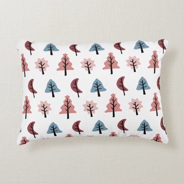 Helgdag Mönster Cookie Cutter jul Prydnadskudde (Framsidan)