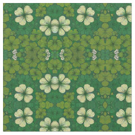 Helgdag Mönster - St. Patrick's Day Shamrock Tyg