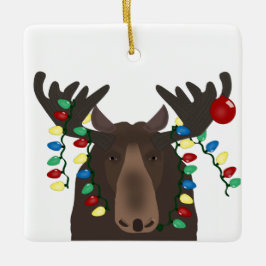 Helgdag Moose Ornament